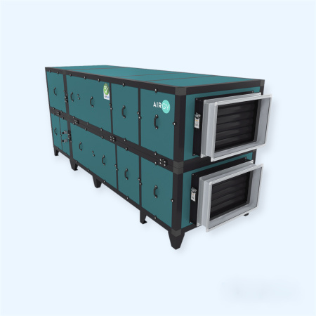 6000 Eco RP BC Airgy Приточно-вытяжная установка для бассейна с пластинчатым рекуператором и пультом управления улучшенная энергоэффективность